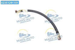 Шланг гальмівний МАЗ (з опліткою) L = 605мм (г-г) (RIDER) 6422-3506085 UA56