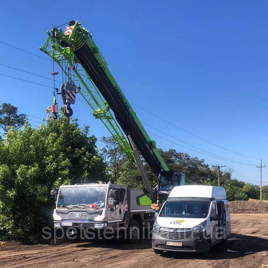 ТО автокрану ZOOMLION ZTC250