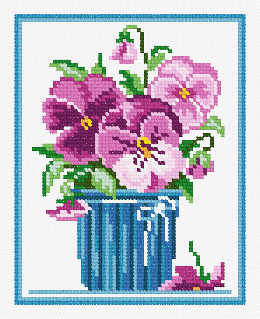 Набір для вишивання хрестиком "Братки", N1303, 13*18 см, Charivnytsya, фото 1