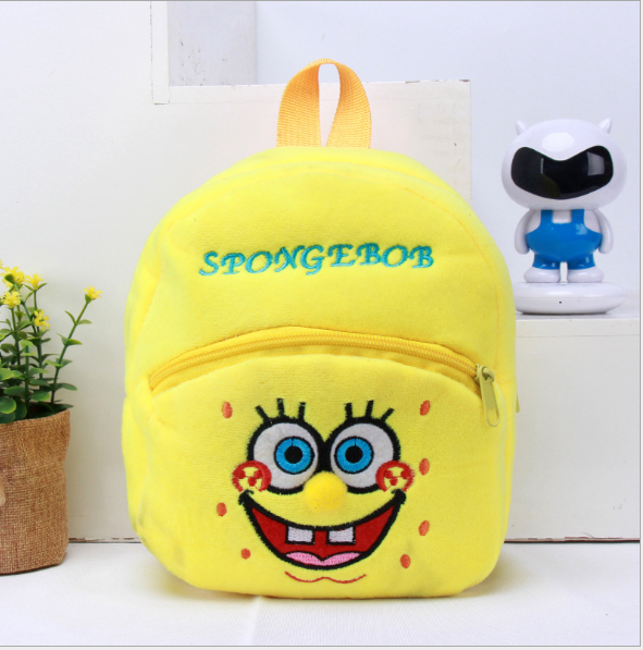 Рюкзачок для садка. Дитячий рюкзак для садка Спанч Боб SpongeBob. Плюшевий рюкзачок для садика Губка Боб
