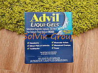 Advil Liqui-Gels 200 mg обезболивающее и жаропонижающее средство 100 шт, США, едвил, ибупрофен 200мг