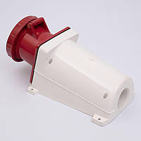 Силова розетка 3Р+РЕ 125А, ССІ-144 TAKEL, для 380 В (503249) ТАКЕЛ, стаціонарна