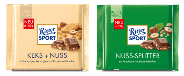 Шоколад Ritter Sport Keks + Nuss (Риттер Спорт печенье + орех), 100 г - фото 2 - id-p337380980