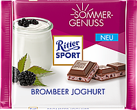Шоколад Ritter Sport Brombeer Joghurt (Риттер Спорт йогурт + ежевика), 100 г