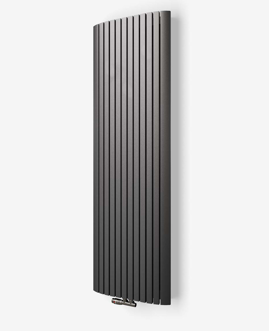 Вертикальний радіатор Enix MEMFIS 1800x420, Graphite