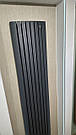 Вертикальний радіатор Enix MEMFIS 1800x420, Graphite, фото 2