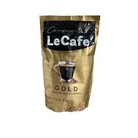 Кофе растворимый в пакете гранулированный LE Cafe GOLD, 200г, Польша, дой-пай сублимированный