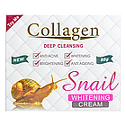 Крем для обличчя Collagen Snail Deep Cleaning відбілюючий, 80 г, фото 5