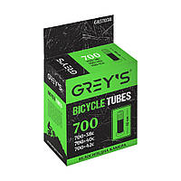 Камера велосипедная Grey's 700c (700x38c-40c) AV 48mm (аналог 28")