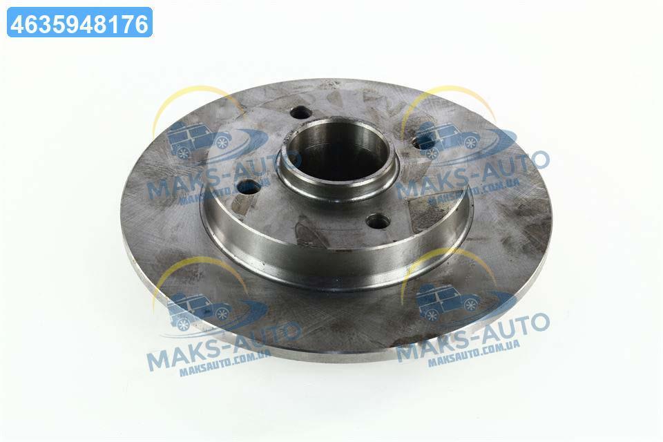 Диск гальмівний CITROEN C4 05- PEUGEOT 307 01- PEUGEOT 207 1.6 06- задн. без підшипника (вир-во REMS 61014.00, фото 1