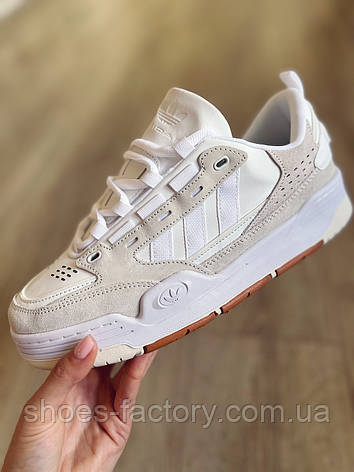 Кросівки білі Adidas Adi2000 чоловічі, фото 1
