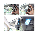 Універсальне антивідблискове дзеркало заднього огляду в чорній рамці з матовим покриттям AIWA 04117, фото 3