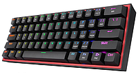 Игровая Механическая Клавиатура с Подсветкой Клавиш REDRAGON Fizz K617 RGB (Черная)