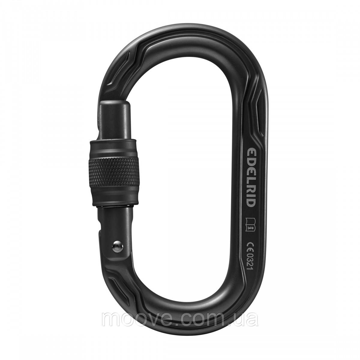 Edelrid Карабін Edelrid Oval Power 2500 Screw Night