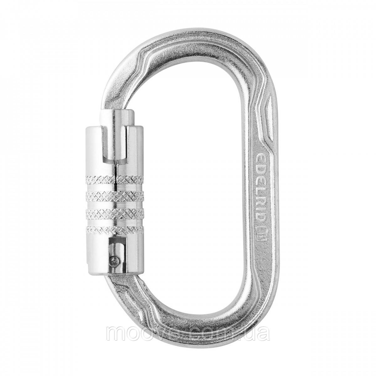 Edelrid Карабін Edelrid Oval Power Steel Ansi Silver