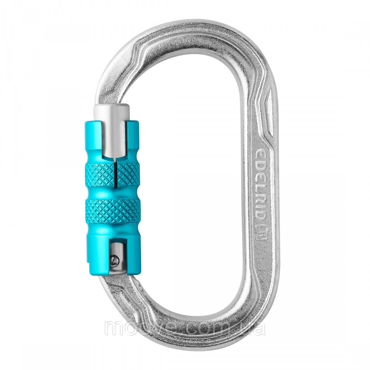 Edelrid Карабін Edelrid Oval Power Steel Triple Silver