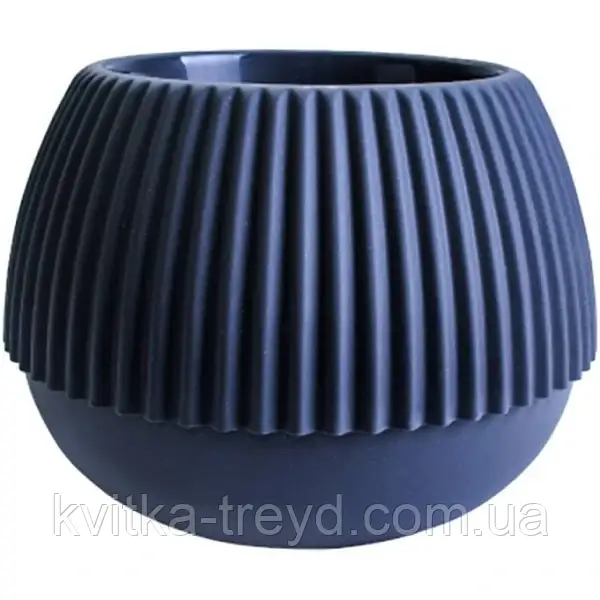 Вазон  Бохо  1,3 л граніт Алеана 15,5*21,5см, фото 1