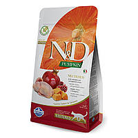 Сухой корм N&D Grain PUMPKIN QUAIL & POMEGRANATE NEUTERED ADULT с перепелом и тыквой 5 kg