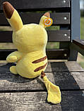 М'яка іграшка покемон Пікачу ведмедик 35 см, фото 2
