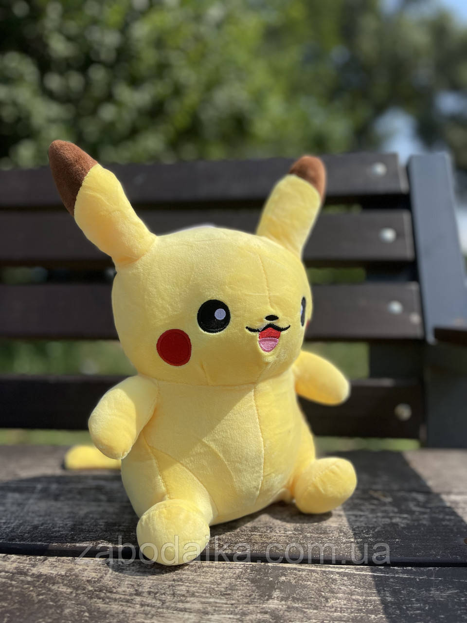 М'яка іграшка покемон Пікачу ведмедик 35 см, фото 1