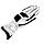 Shima Modena Lady Long Gloves Black/White, XS Мотоперчатки шкіряні жіночі із захистом, фото 3