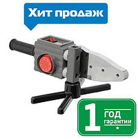 Паяльник для пластиковых труб, мощный 850/1850 Вт INTERTOOL RT-2112 (быстрый нагрев до рабочей температуры)