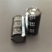 Конденсатор електроліт. 200 В 820 мкФ 22*51мм, фото 1