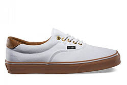 Кеди текстильні унісекс Vans Era 59 White Gum "Білі з коричневою підошвою" р. 4.5-5,5;8,5 (35-37, 41)