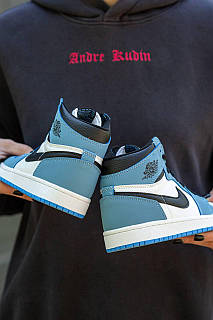 靴 Nike Air Jordan 1 High University Blue ᐈJordan 1 Retro High OG University Blue ( 555088-134