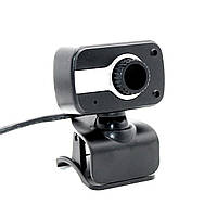 Проводная usb веб камера для пк со встроенным микрофоном Вебкамера для компьютера Webcam DK01