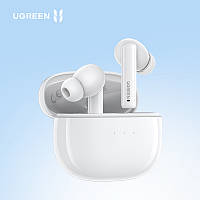 Беспроводные наушники с шумоподавлением UGREEN Active Noise-Cancelling Wireless Earbud (белый)