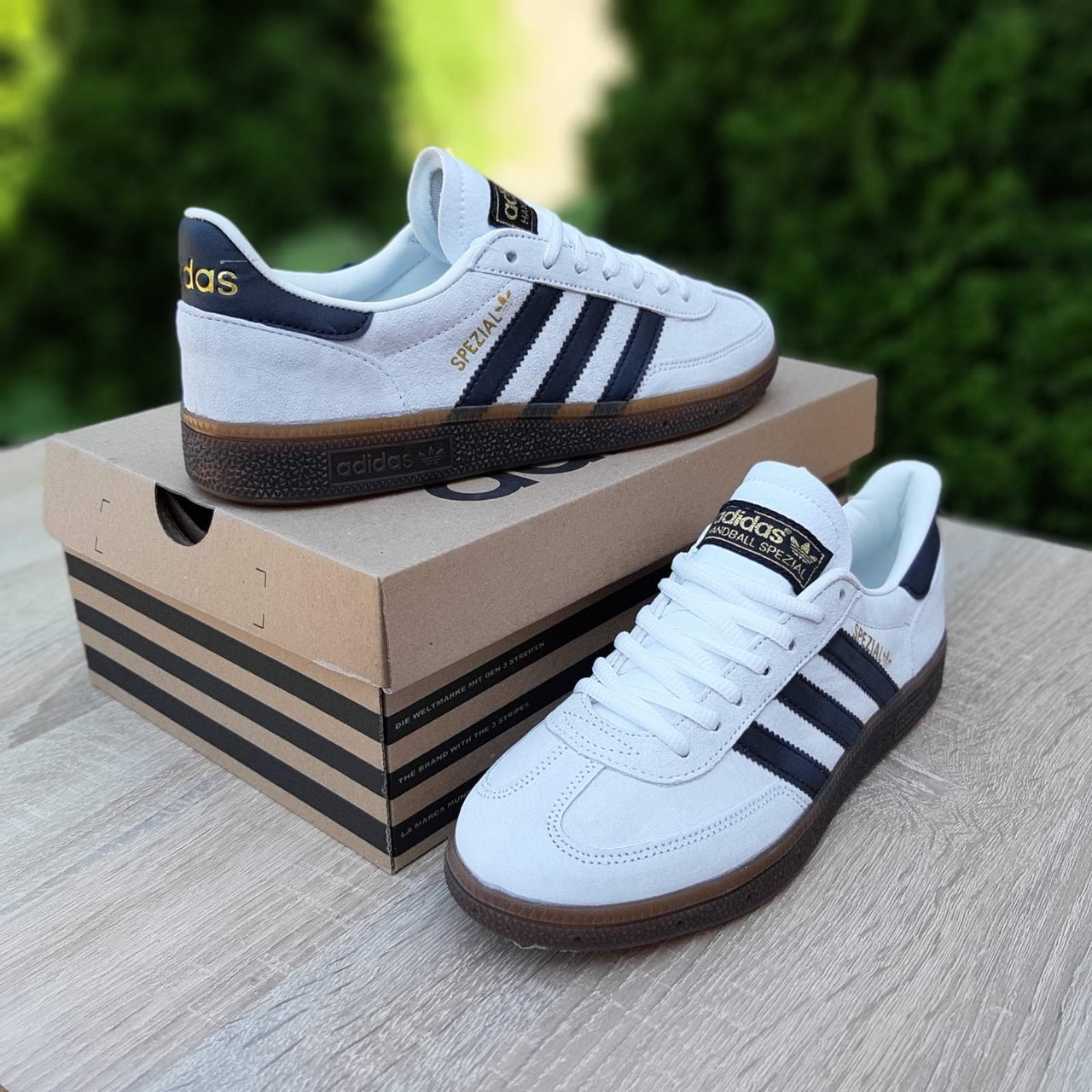 Чоловічі кеди замшеві весна літо світло-сірі Adidas Spezial. Замшеві кросівки підліткові Адідас Спеціал