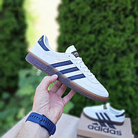 Чоловічі кеди замшеві весна літо світло-сірі Adidas Spezial. Замшеві кросівки підліткові Адідас Спеціал, фото 5