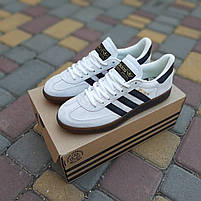 Чоловічі кеди замшеві весна літо світло-сірі Adidas Spezial. Замшеві кросівки підліткові Адідас Спеціал, фото 9