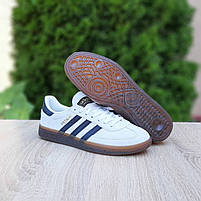 Чоловічі кеди замшеві весна літо світло-сірі Adidas Spezial. Замшеві кросівки підліткові Адідас Спеціал, фото 4
