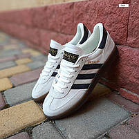 Чоловічі кеди замшеві весна літо світло-сірі Adidas Spezial. Замшеві кросівки підліткові Адідас Спеціал, фото 6