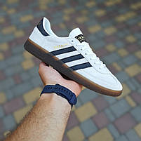 Чоловічі кеди замшеві весна літо світло-сірі Adidas Spezial. Замшеві кросівки підліткові Адідас Спеціал, фото 8