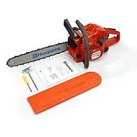 Бензопила Husqvarna 142 (1.9 кВт/2.6 л.с.) мощная цепная пила с надежной шиной, гарантия 36 месяцев