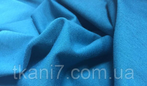 Трикотаж Джерсі (Алекс) Блакитна бірюза, фото 1