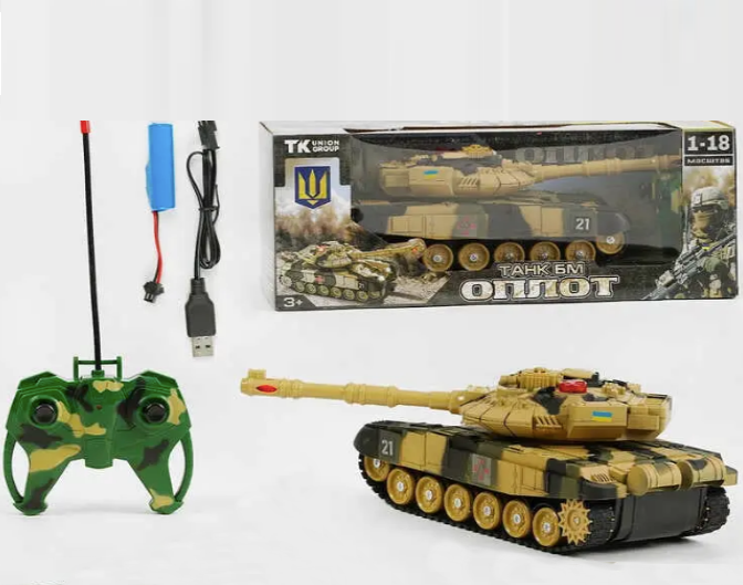 Танк на радіокеруванні від TK Group 72942 "Оплот" коричневий