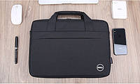 Сумка для ноутбука или документов противоударная Dell Делл 15,6" Черная ( код: IBN040B1 )