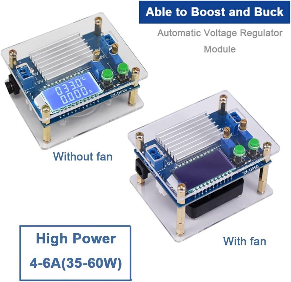ZK-DP60 dc-dc знижувальний/підвищувальний перетворювач CC ⁇ CV DC 5.5-30V до 0.5-30V Max 35W, фото 1