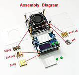 ZK-DP60 dc-dc знижувальний/підвищувальний перетворювач CC ⁇ CV DC 5.5-30V до 0.5-30V Max 35W, фото 5