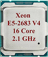 Процессор Intel Xeon E5-2683 V4 2,1 GHz (3,0 GHz) 16 Core Socket 2011-3 (LGA2011-3) SR2JT (Б/У) (№3159)