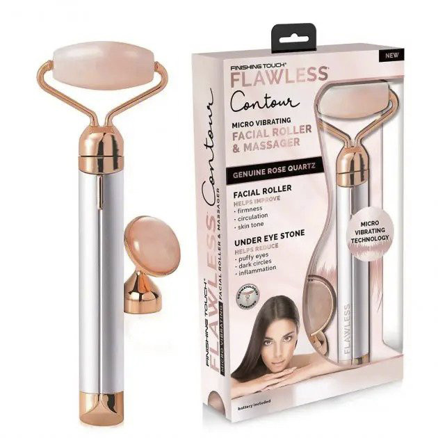 Вібромасажер для обличчя Flawless contour FACIAL ROLLER & MASSAGER