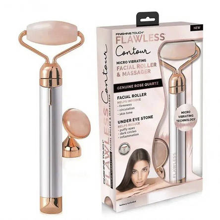 Вібромасажер для обличчя Flawless contour FACIAL ROLLER & MASSAGER, фото 1