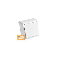 Вимикач 1 клавішний Viko VERA білий 10A