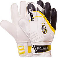 Перчатки для вратаря детские JUVENTUS SP-Sport FB-0187-3(8), размер 8, World-of-Toys