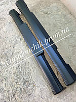 Задний и передний бампер на ВАЗ 2104 2105 2107 черный голый( 2 шт)