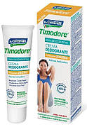 Імбирний крем дезодорант для ніг Timodore стійкість 48 годин, 50 мл